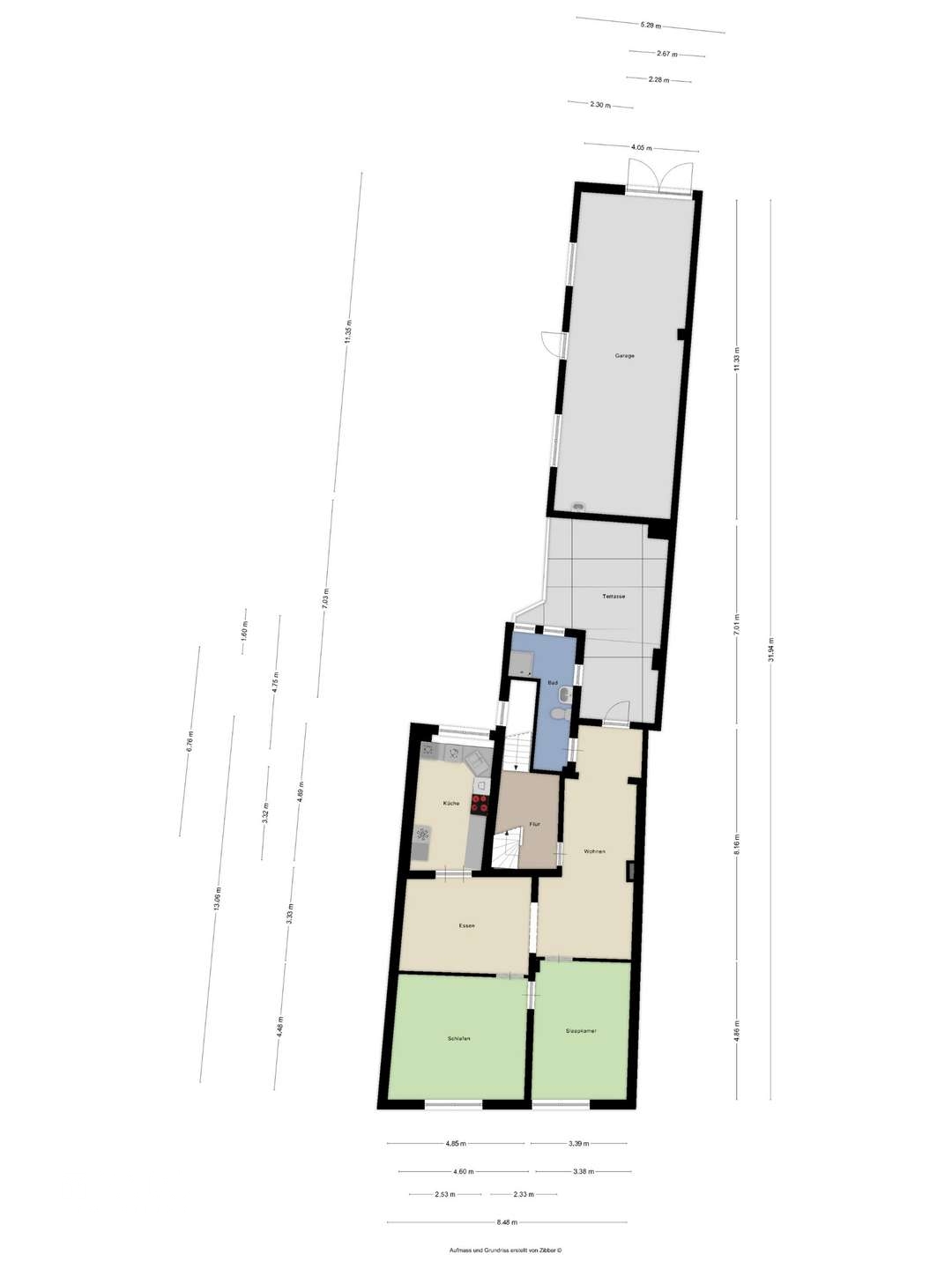 Grundriss 1. Obergeschoss